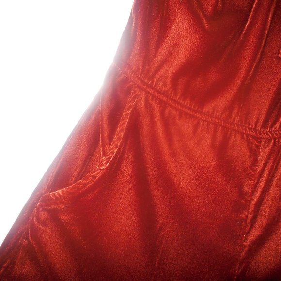 Jumper Velvet SMALL Halter Long Romper Bodysuit NEW - Picture 6 of 8